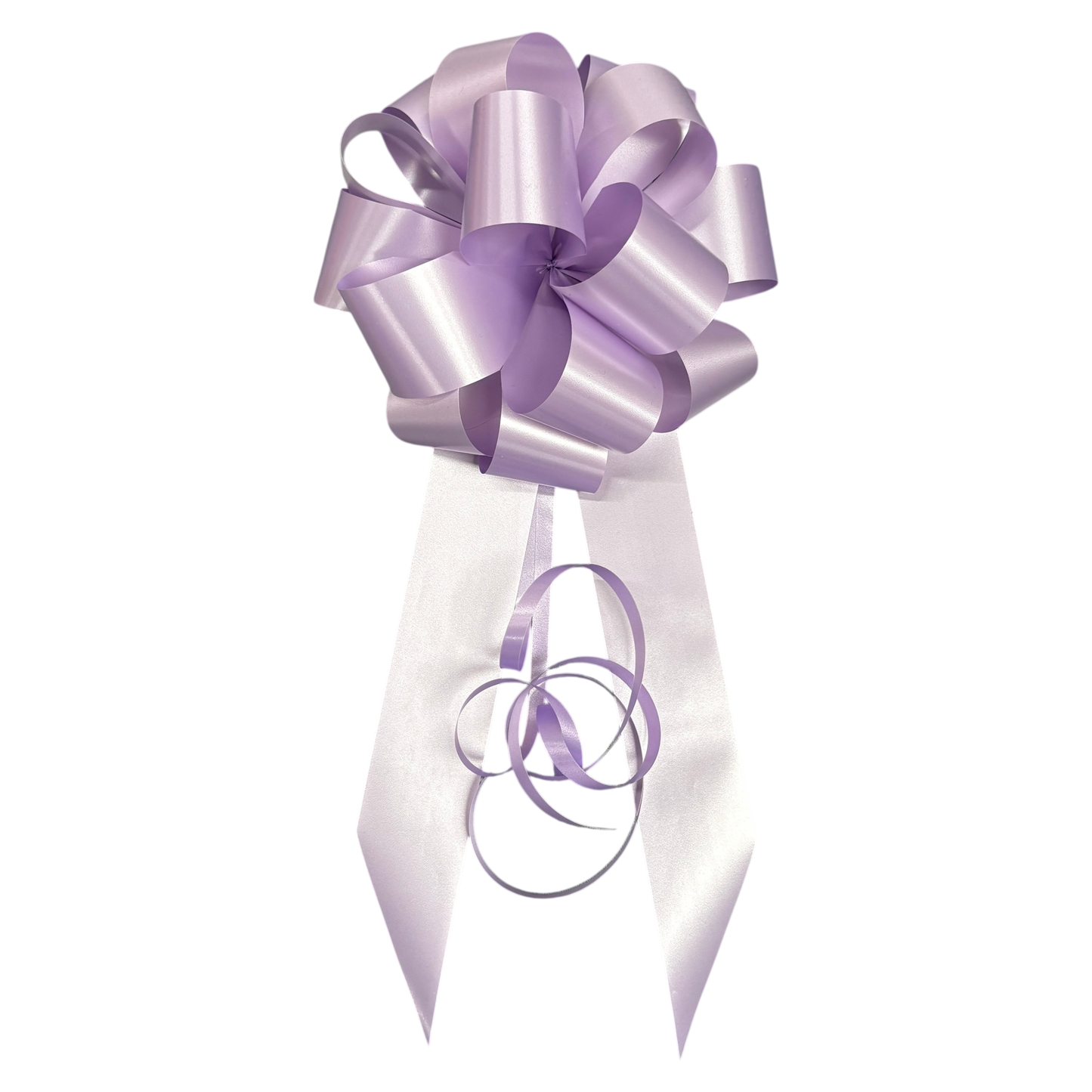 Lavender Plain Handmade Wedding Car Bonnet Bow