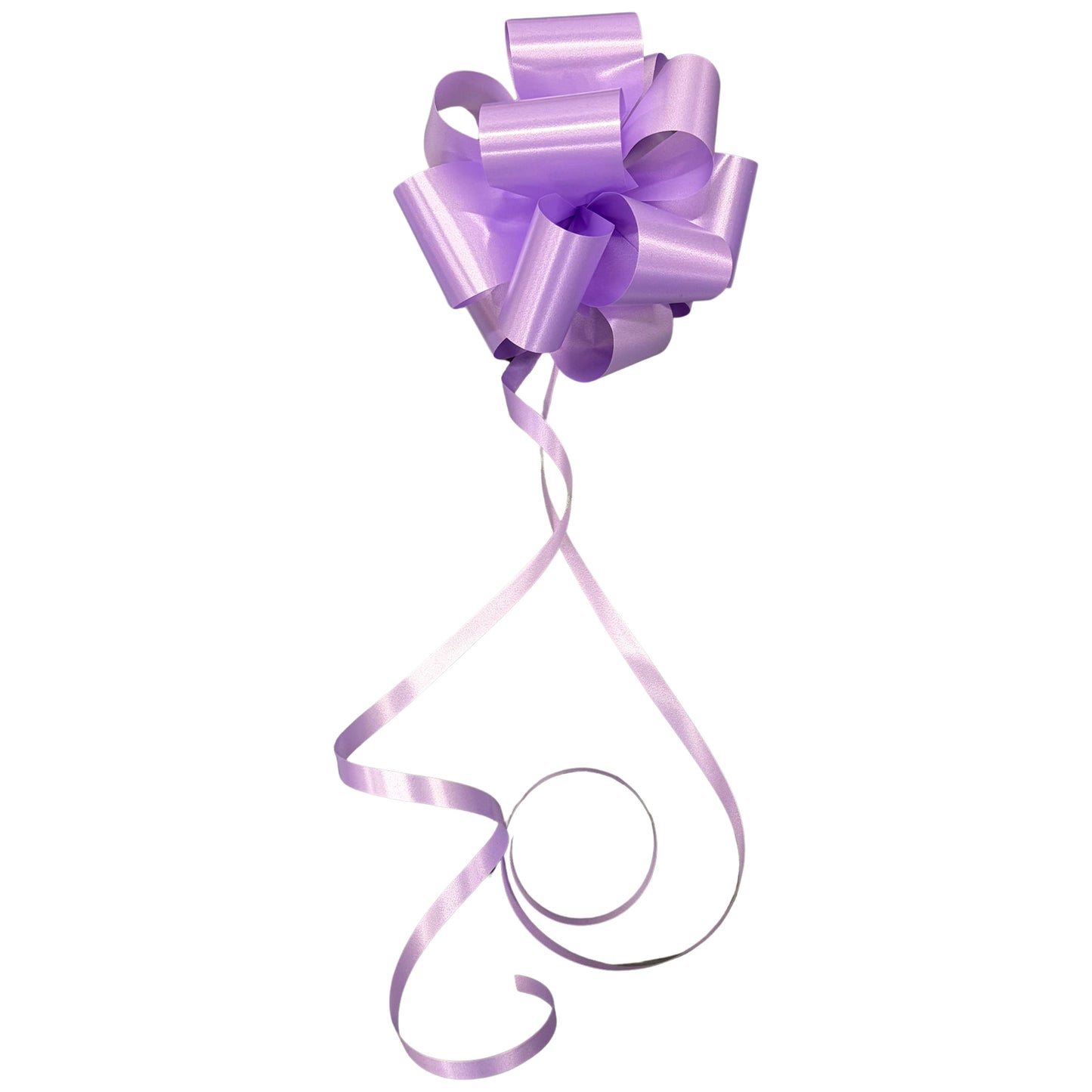 Lavender Plain Handmade Wedding Car Door Bow