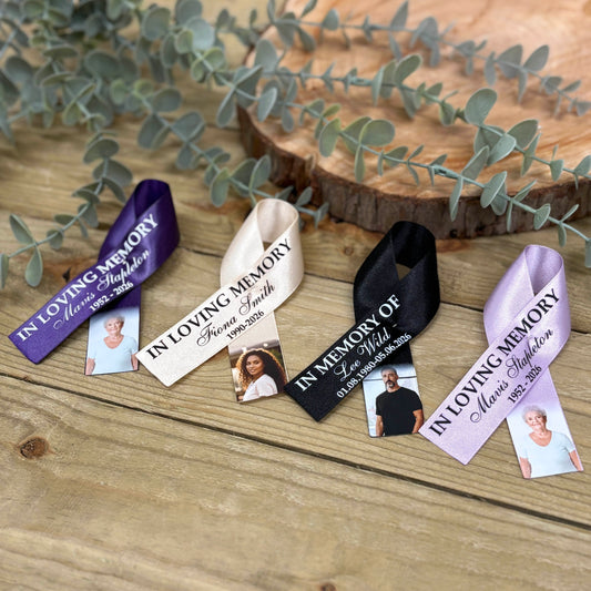 Personalised Memorial Ribbons