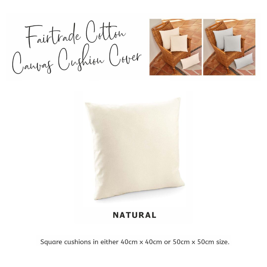 Personalised Cushion - Home Is Where We Moor It