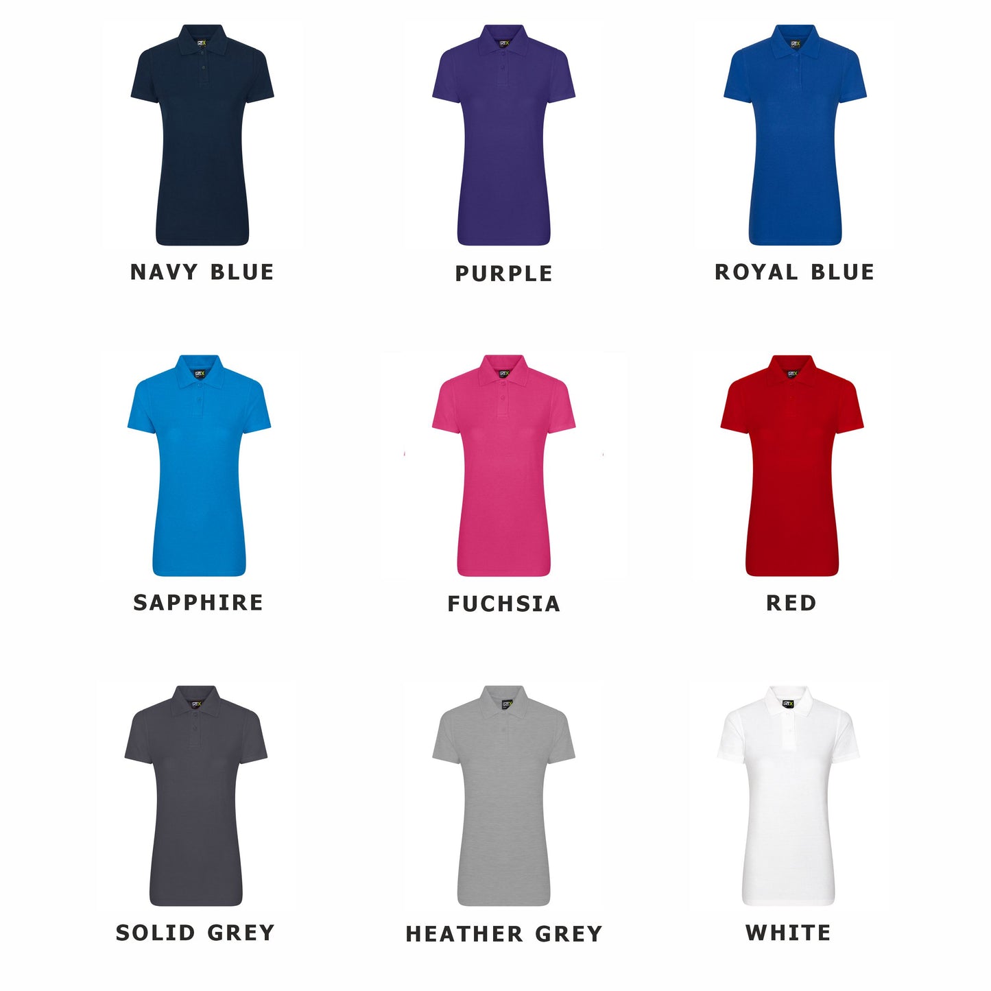 Personalised Women's Golf Polo