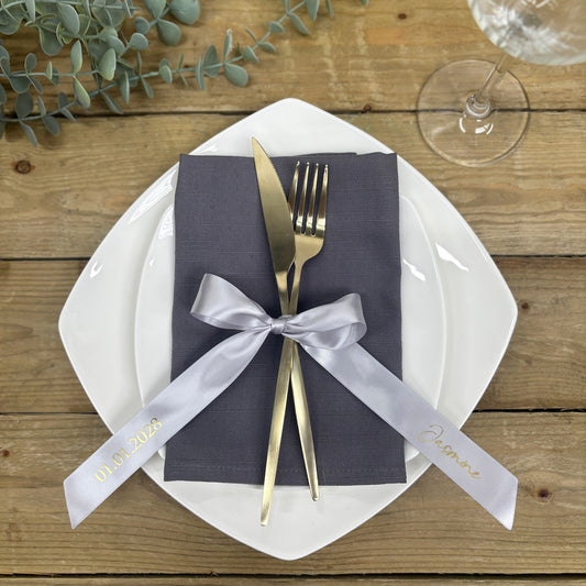 Ribbon Place Cards x 10