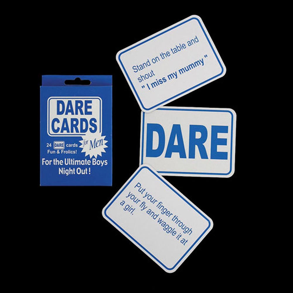 Stag Party Dare Cards