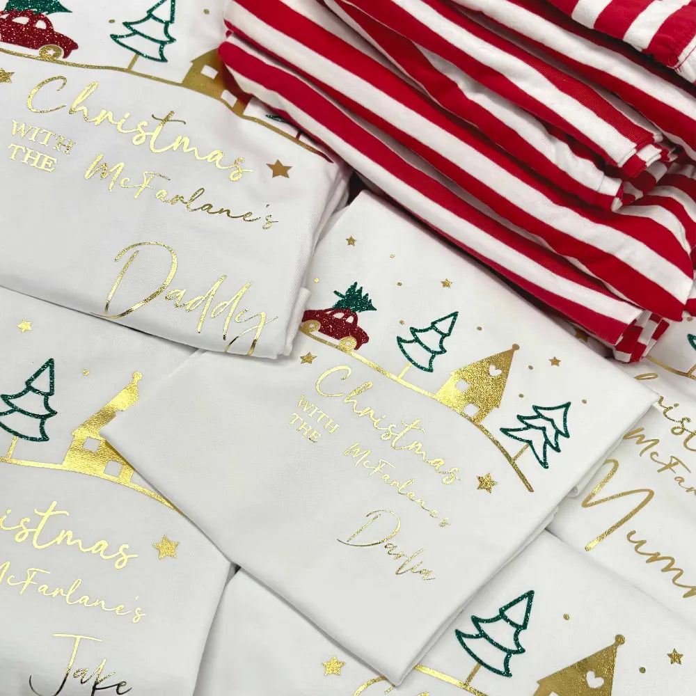 Personalised Christmas Pyjamas