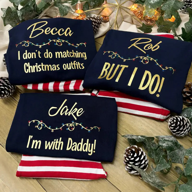 Personalised Family Christmas Pyjamas - Christmas Outfits