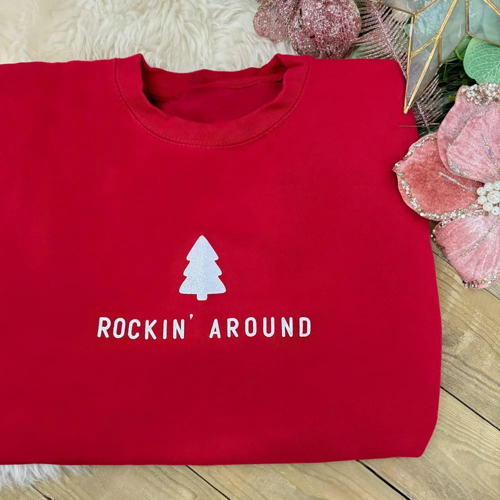 Adults Christmas Jumper – Rockin' Around