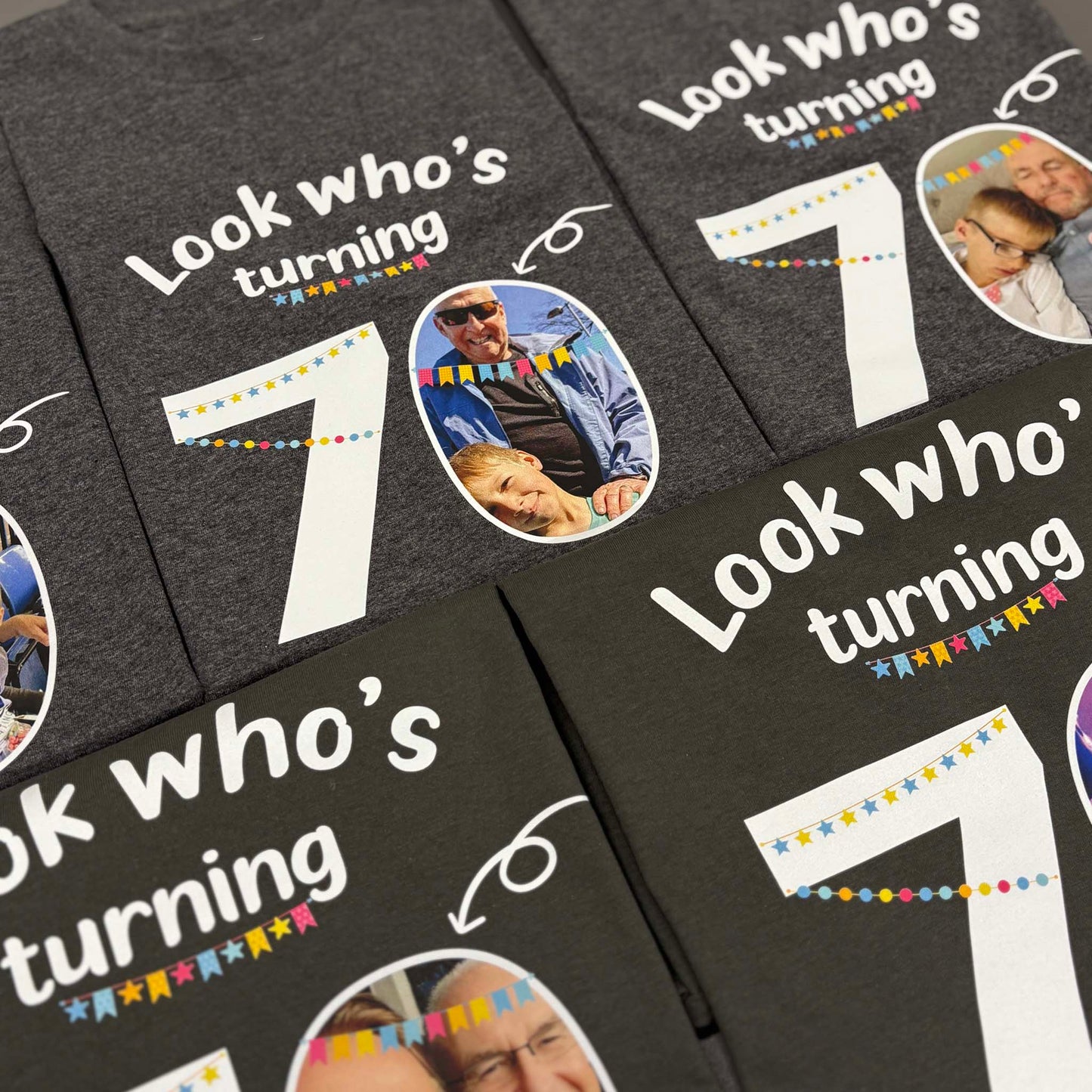 Custom Age Birthday Tshirt