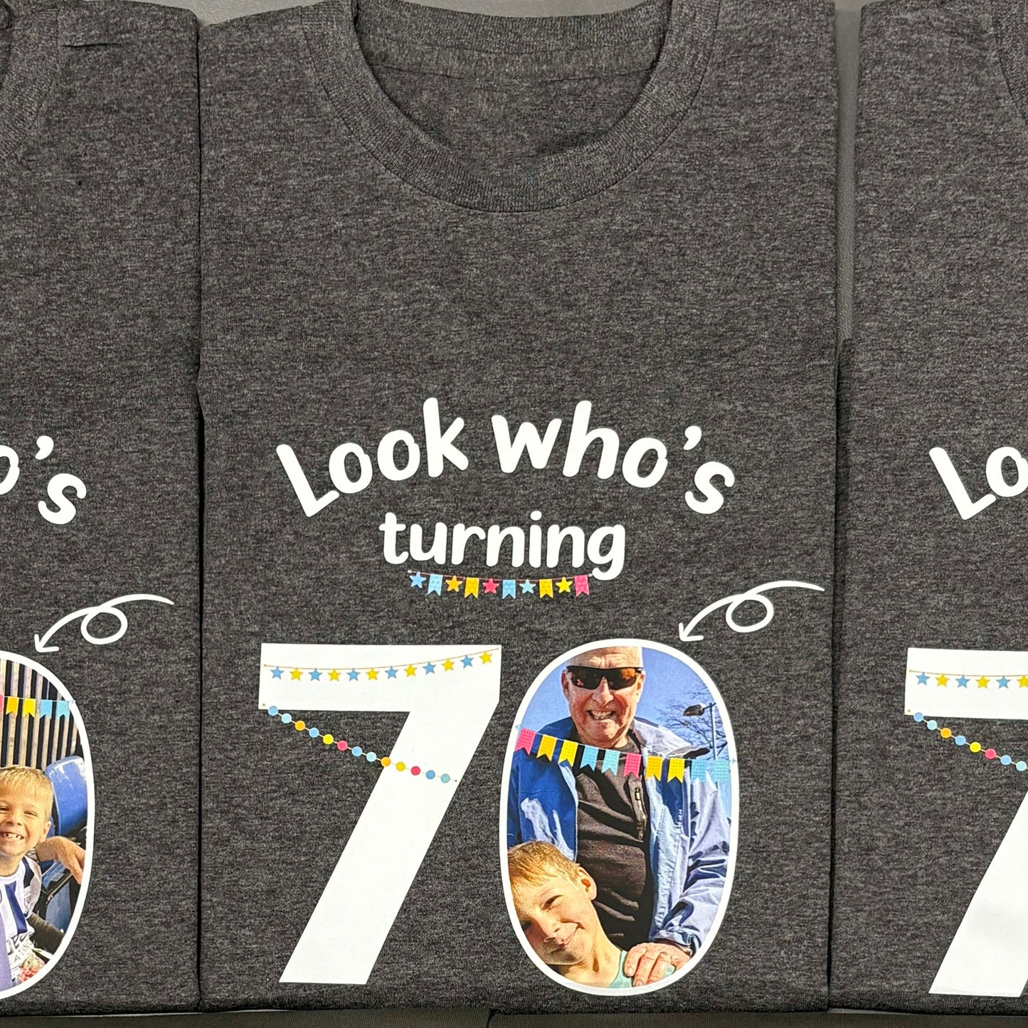 Custom Age Birthday Tshirt