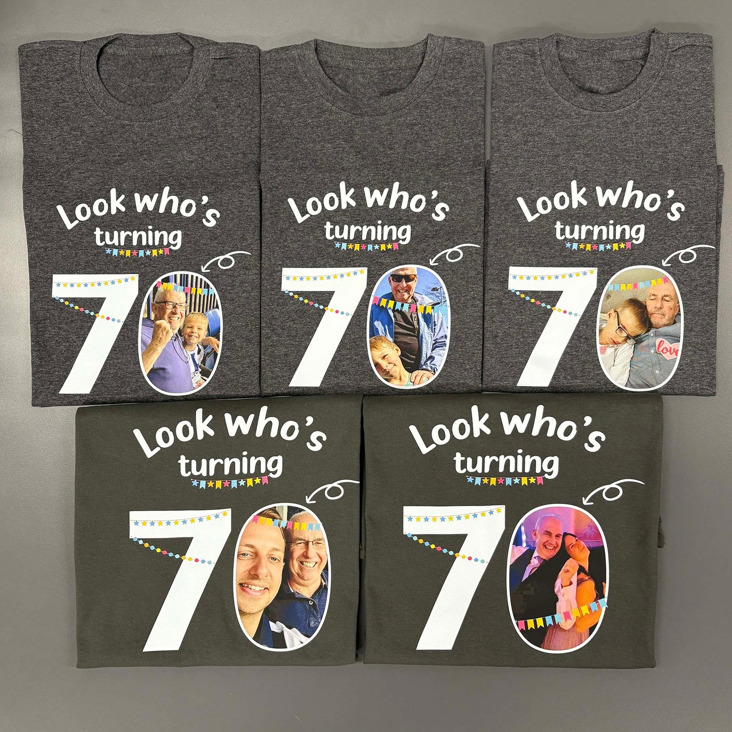 Custom Age Birthday Tshirt