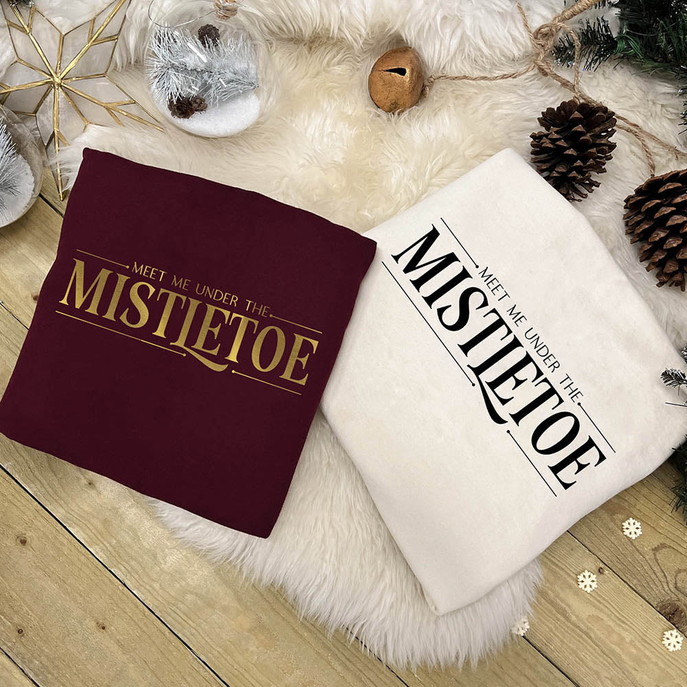 Adults Christmas Jumper – Under The Mistletoe