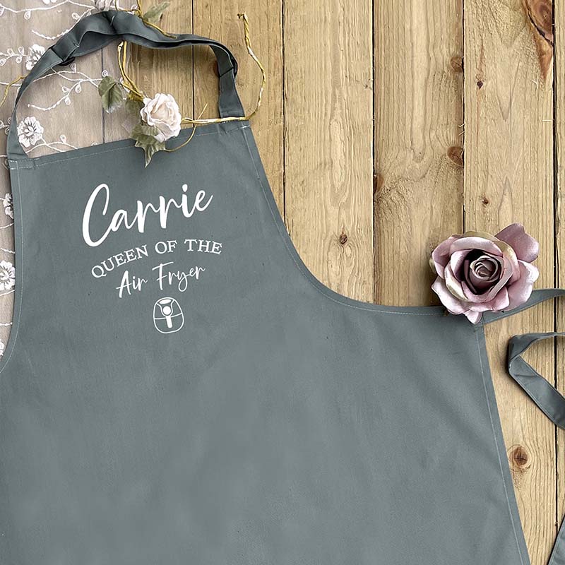 Personalised Apron - Queen Of The Air Fryer