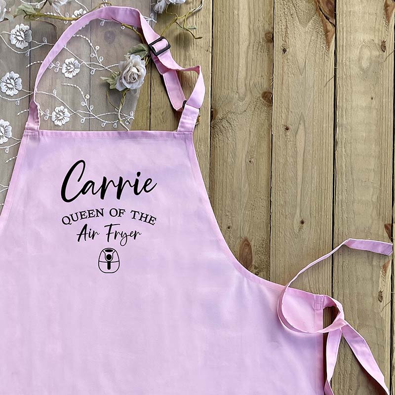 Personalised Apron - Queen Of The Air Fryer