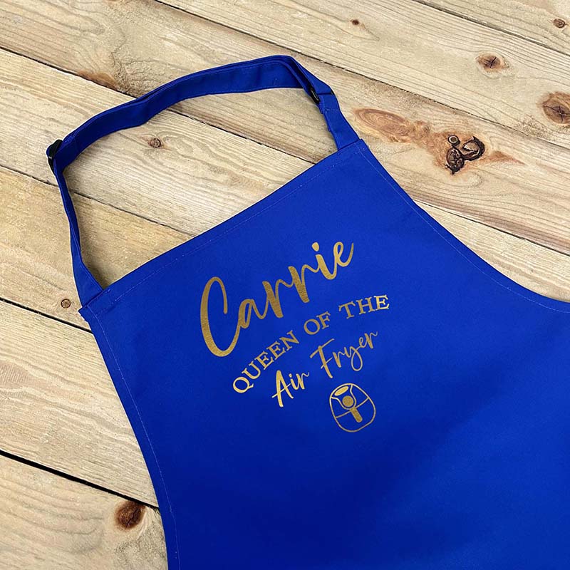 Personalised Apron - Queen Of The Air Fryer