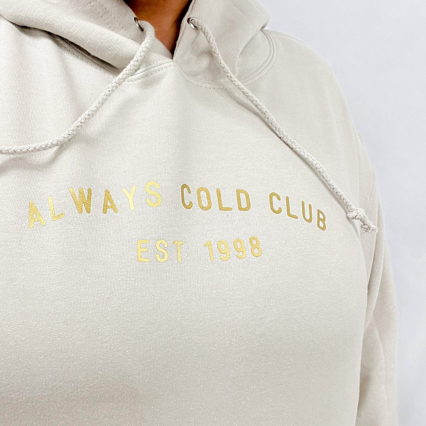 Personalised Always Cold Club Hoodie