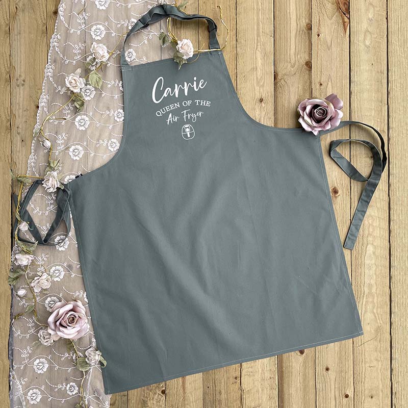 Personalised Apron - Queen Of The Air Fryer