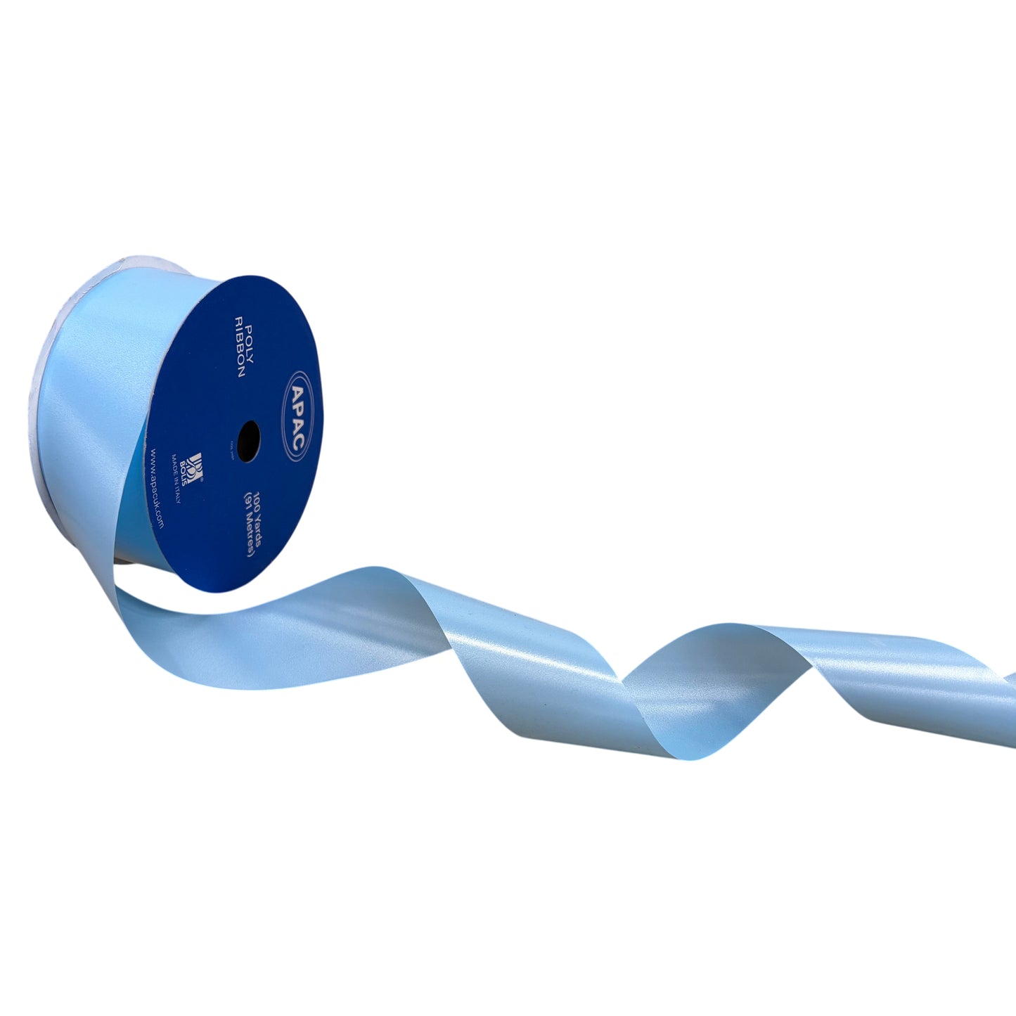 Baby Blue Plain Wedding Car Ribbon