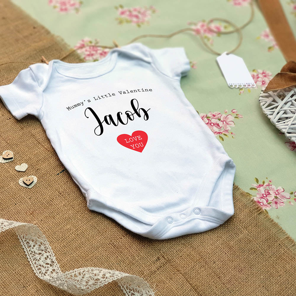 Personalised Baby Grow - Little Valentine