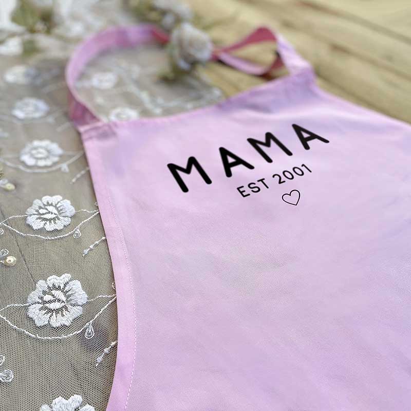 Personalised Mum Apron - Mama EST