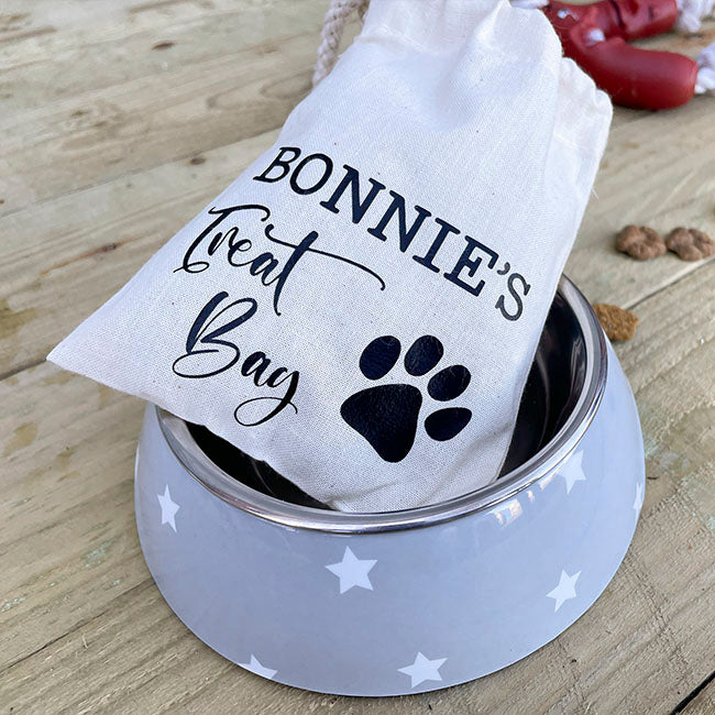 Personalised Dog Treat Bag