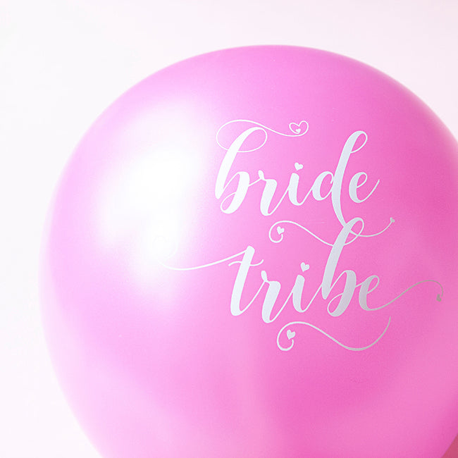 Pastel Bride Tribe Balloons