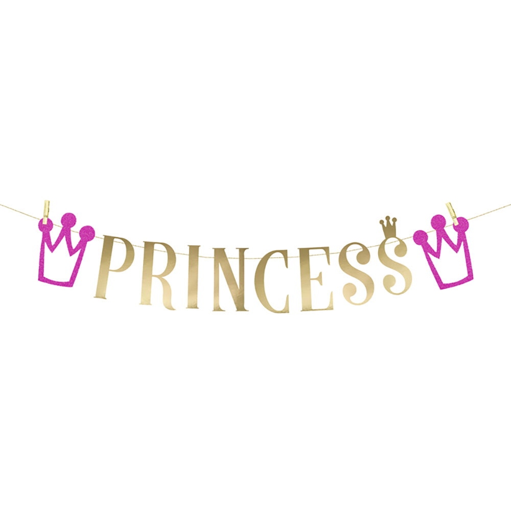 Princess Party Banner