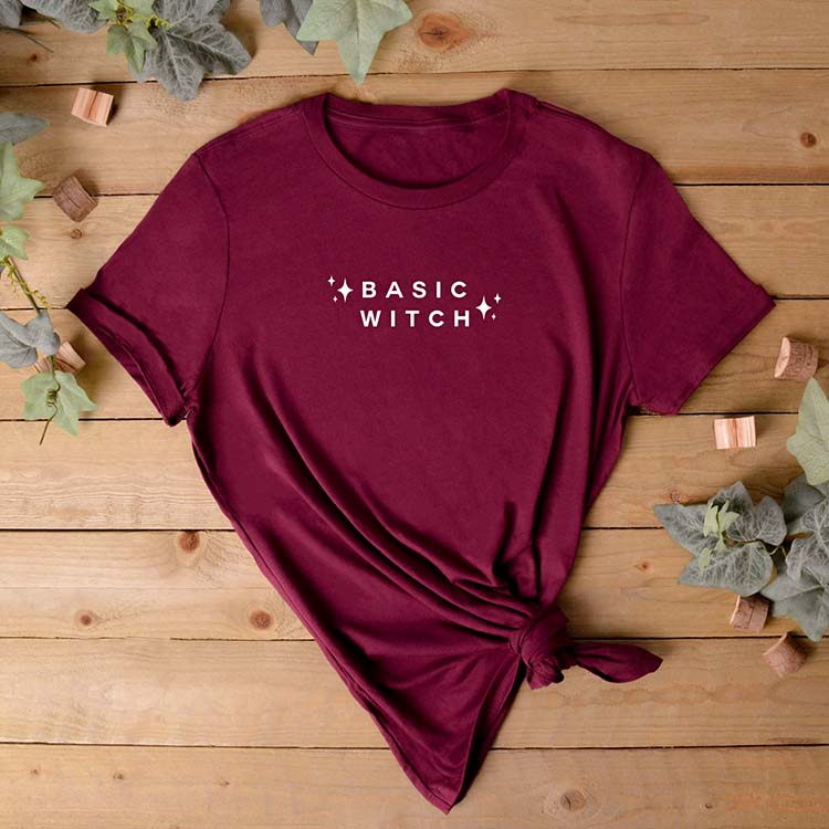 Basic Witch T-Shirt - Ladies Cotton