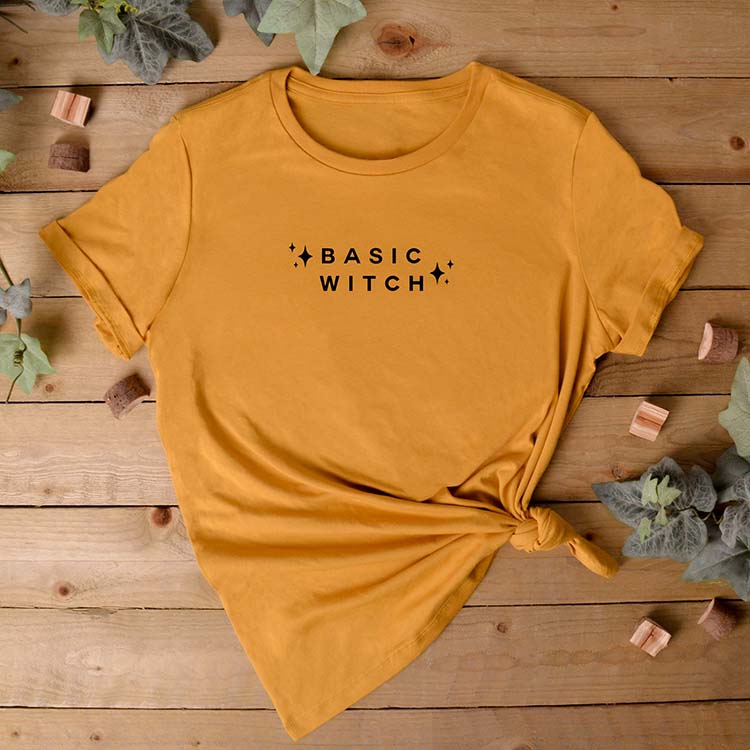 Basic Witch T-Shirt - Ladies Cotton