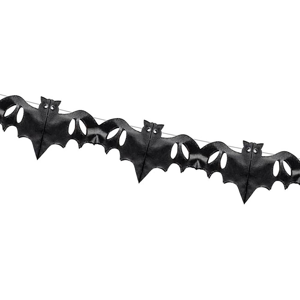 4m Bat Tissue Paper Garland