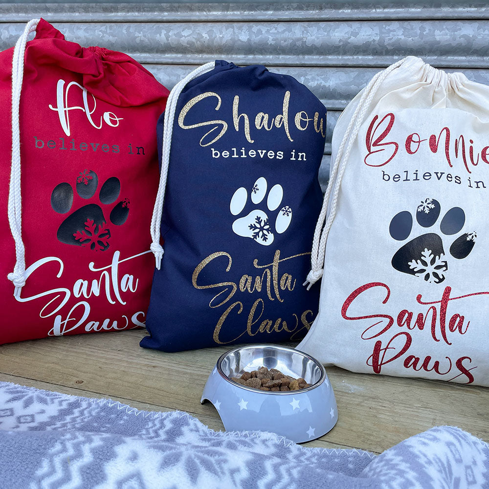 Personalised Pet Christmas Gift Bag