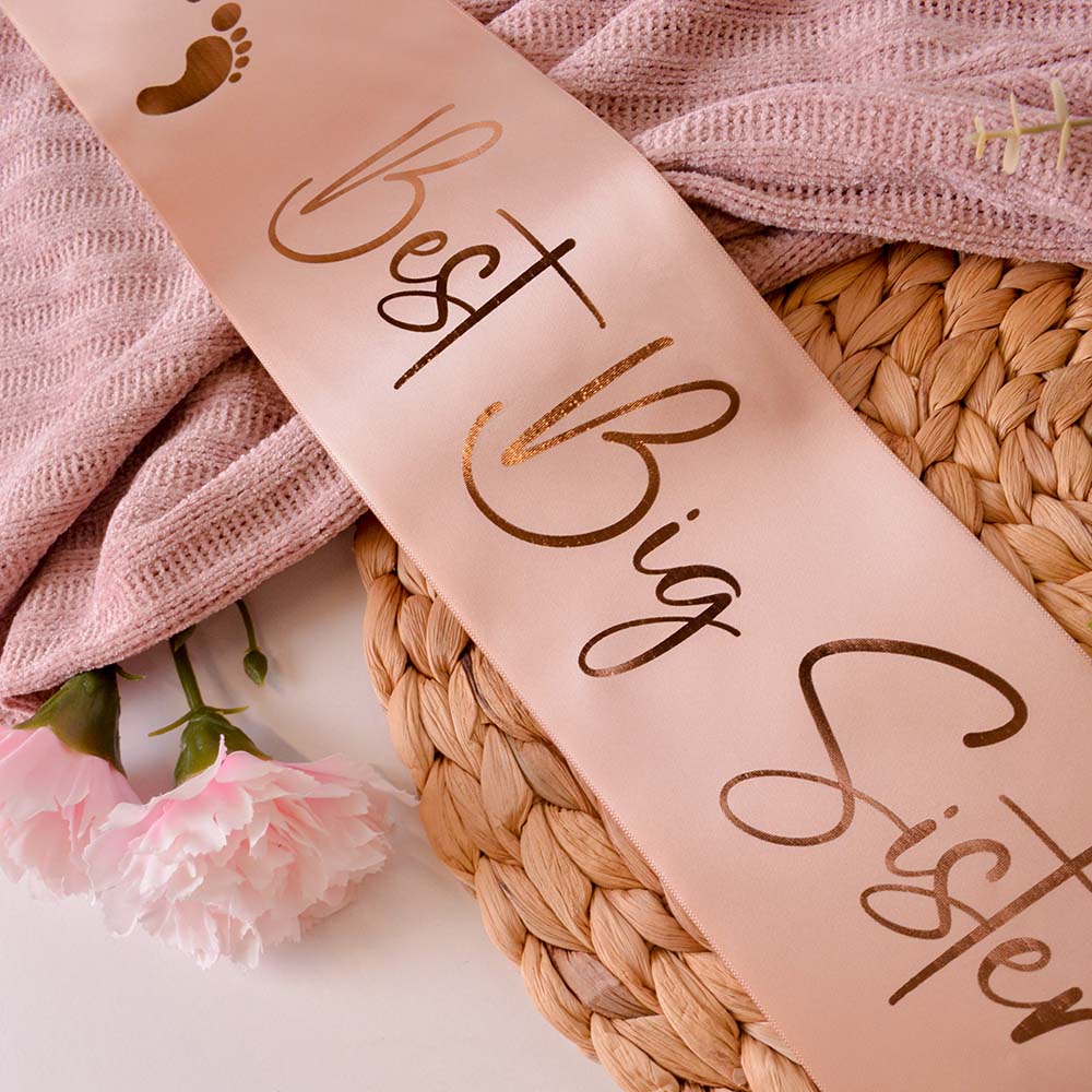 Personalised Rose Gold Baby Shower Sash