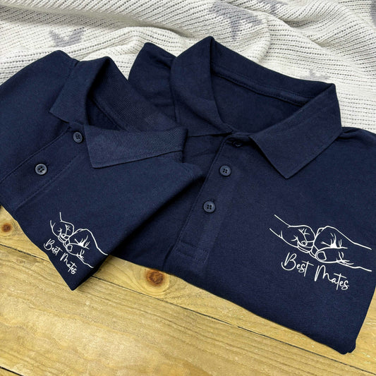 Matching Father And Son Polo Shirts