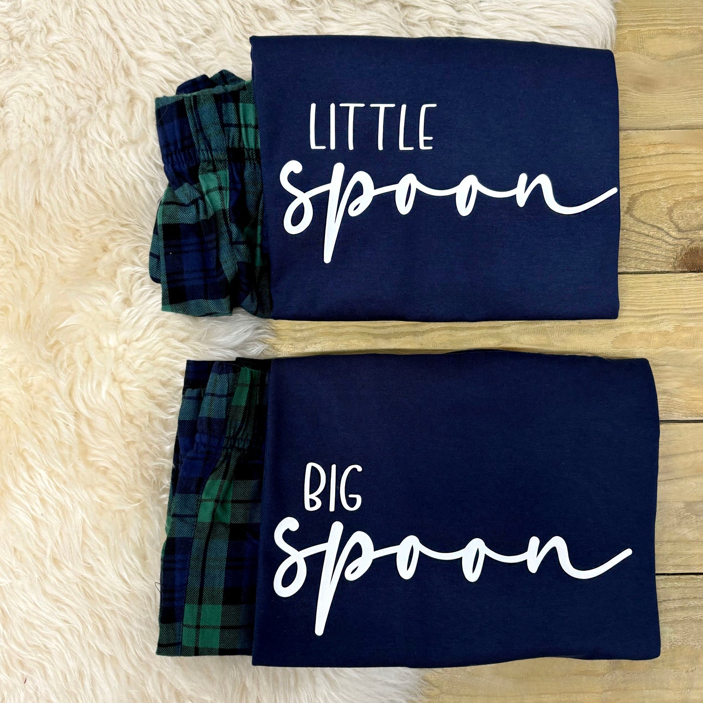 Couples Pyjama Set – Big Spoon & Little Spoon