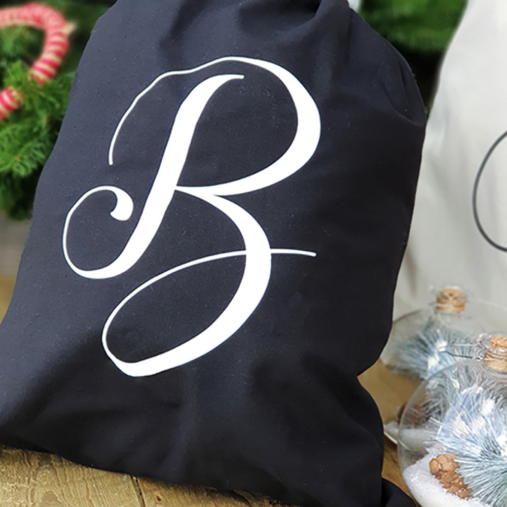 Personalised Initial Christmas Sack