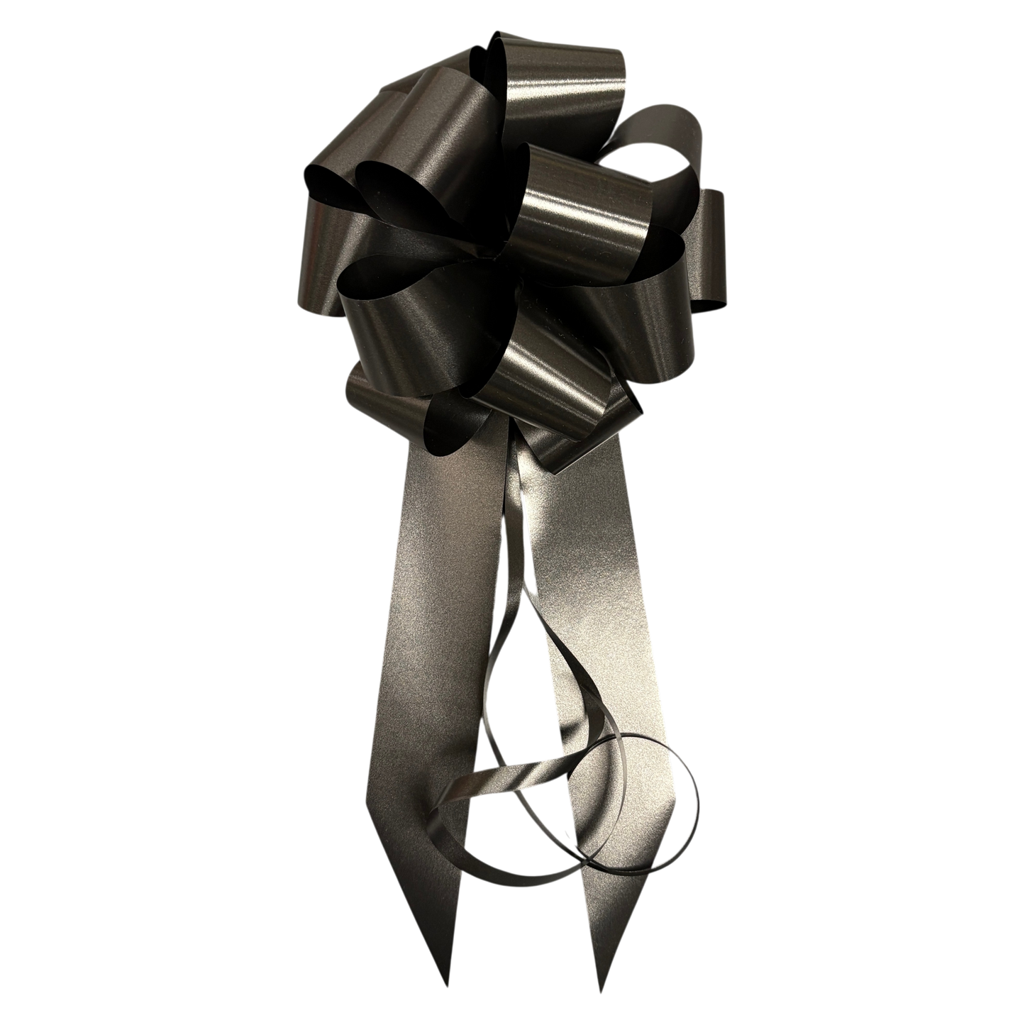Black Plain Handmade Wedding Car Bonnet Bow
