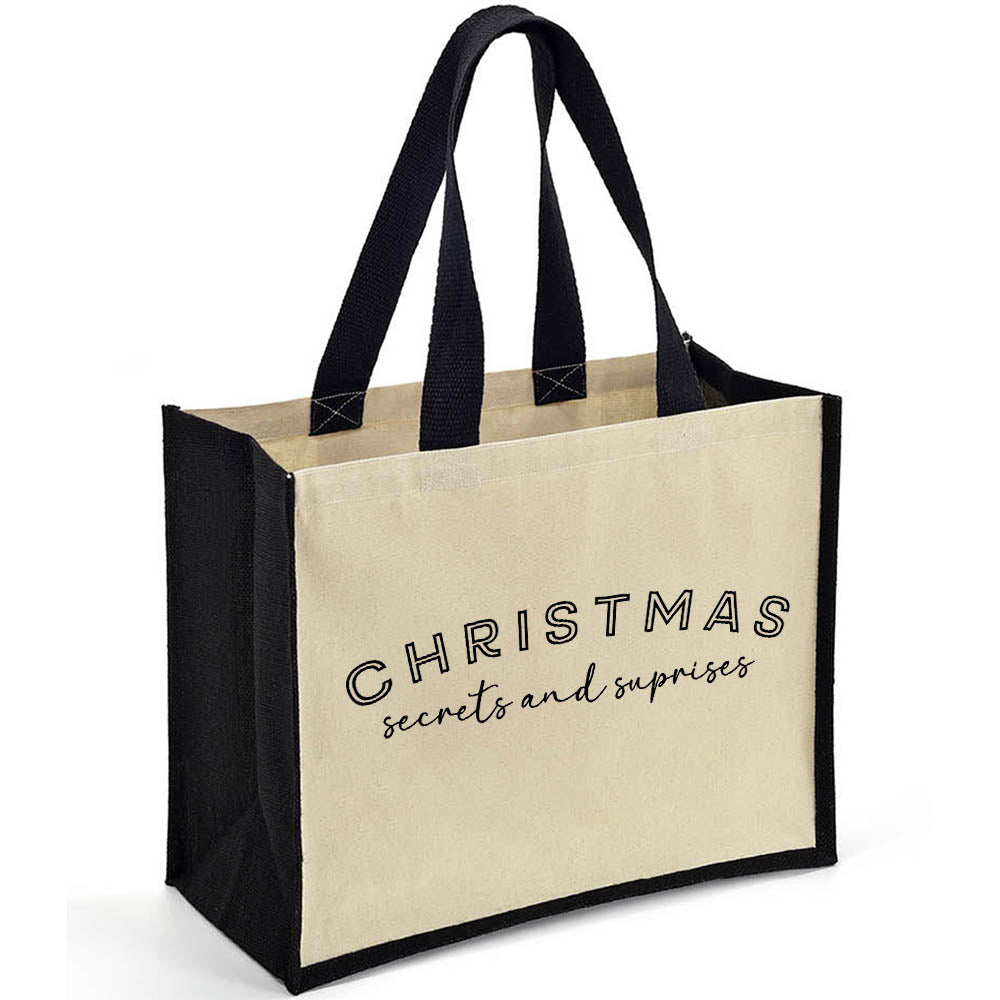 Christmas Large Shopping Bag – Christmas Secrets And Surprises