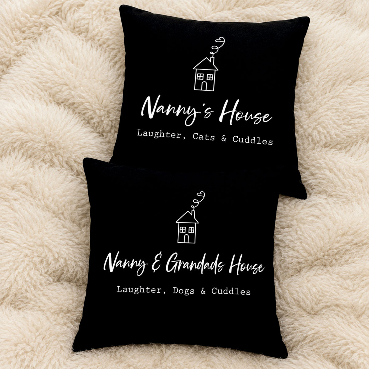 Personalised Cushion - Family House