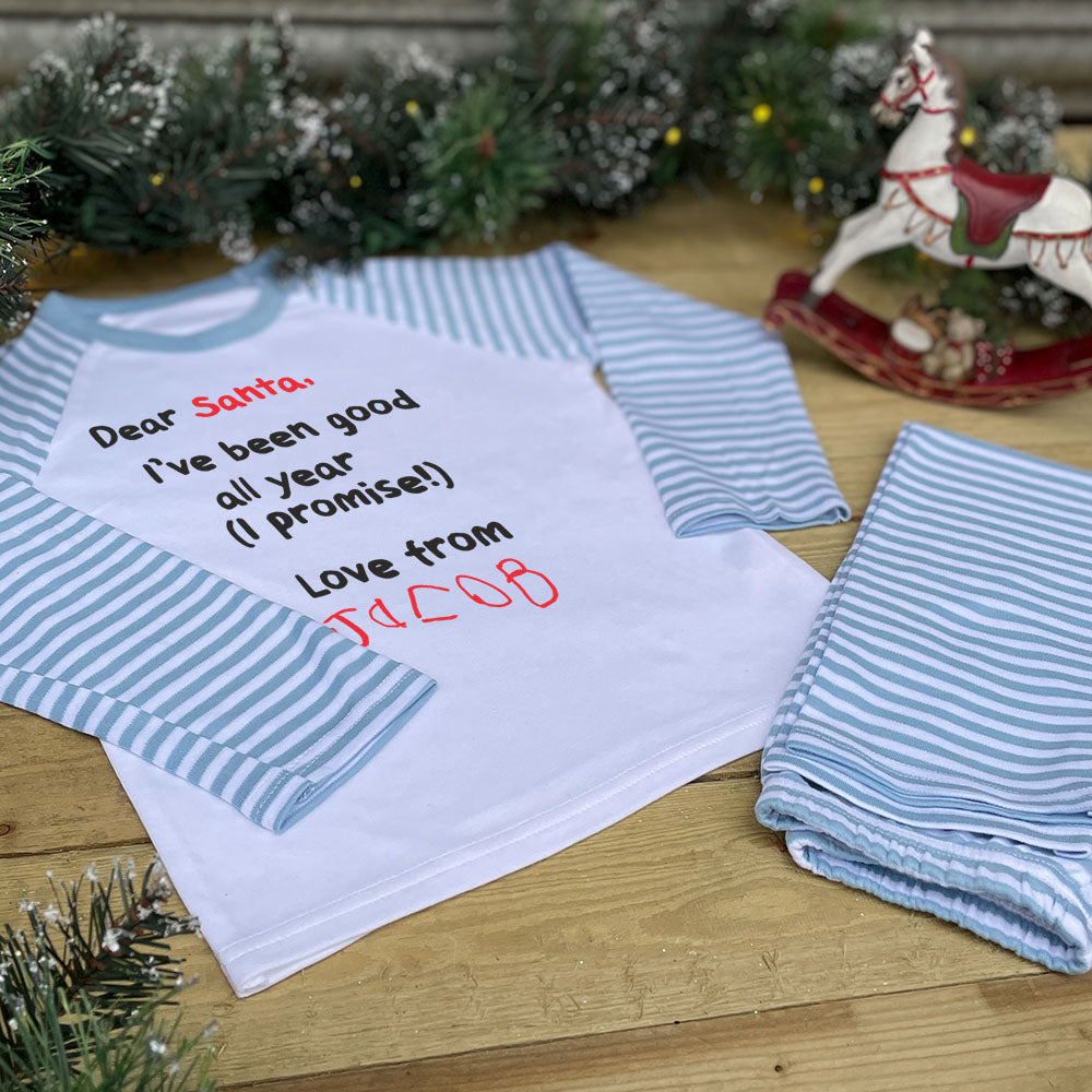 Children's Personalised Pyjamas - Dear Santa