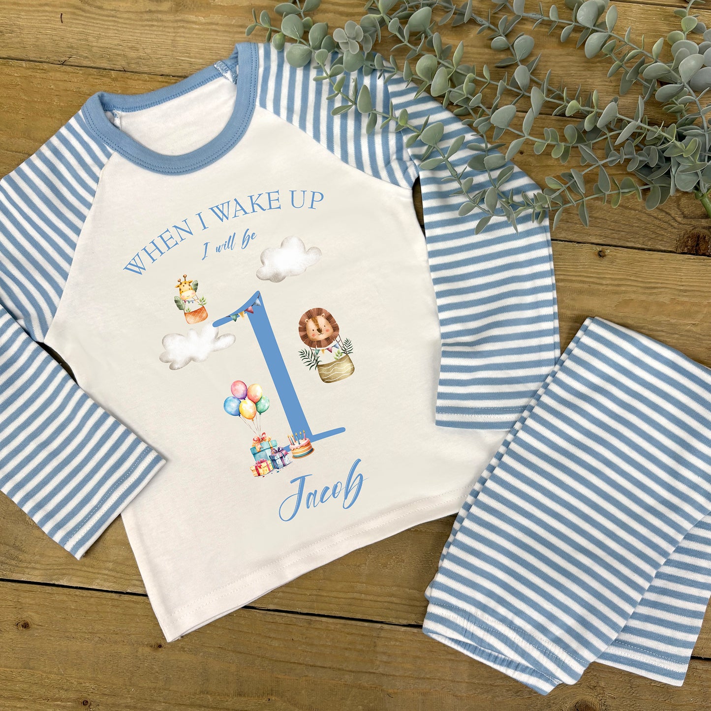 Children's Personalised Pyjamas - When I Wake Up I Will Be One