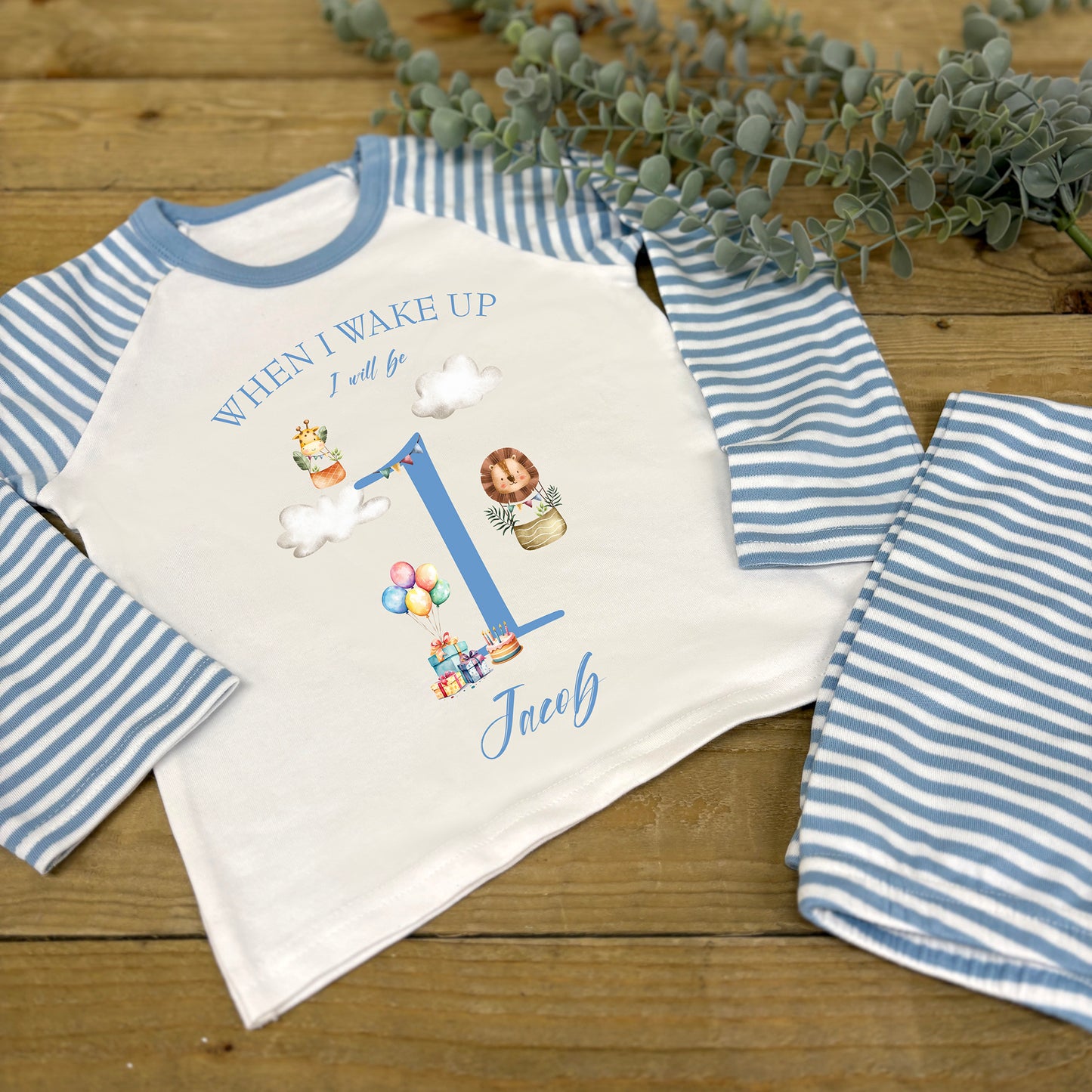 Children's Personalised Pyjamas - When I Wake Up I Will Be One