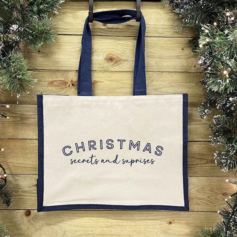 Christmas Large Shopping Bag – Christmas Secrets And Surprises