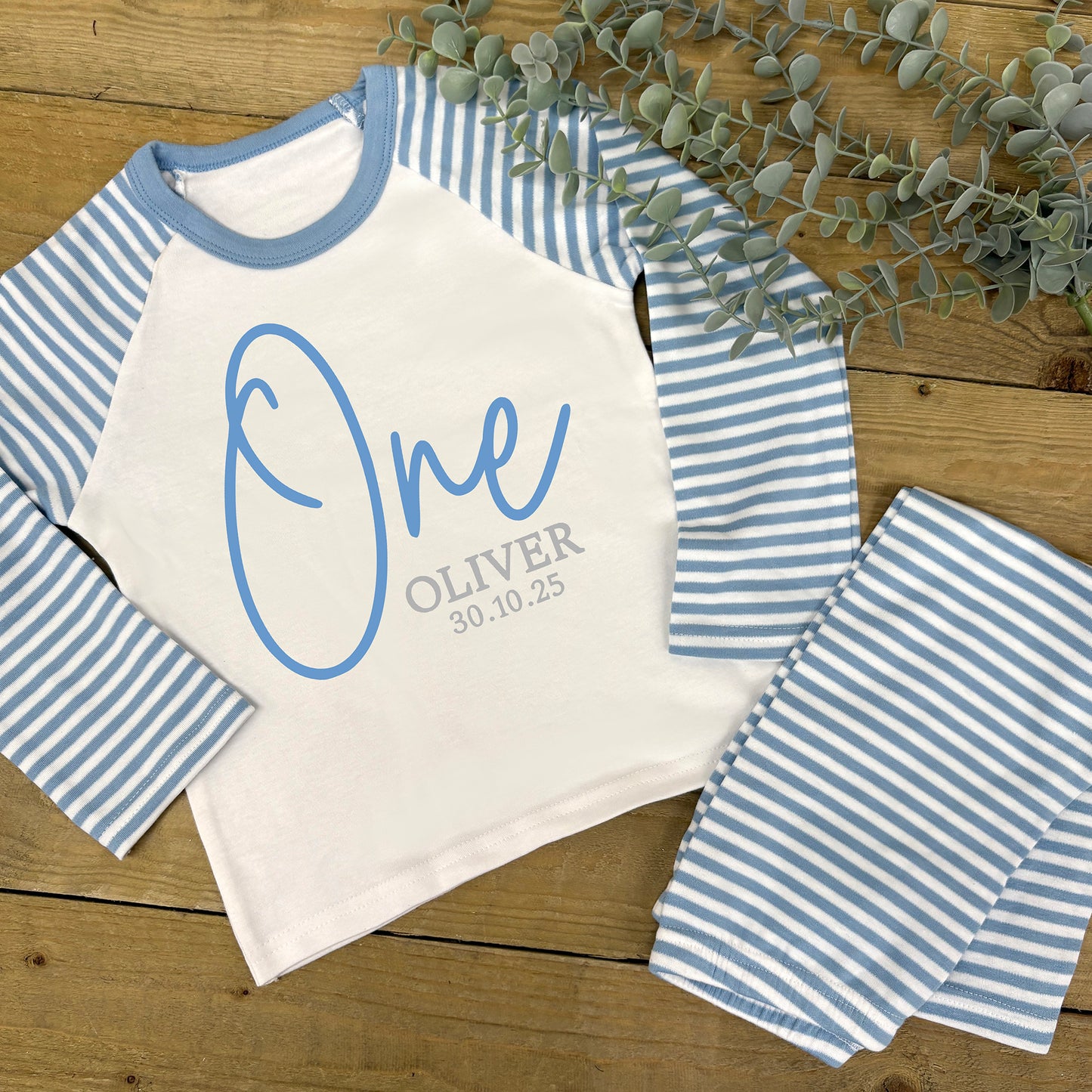 Children's Personalised Pyjamas - One
