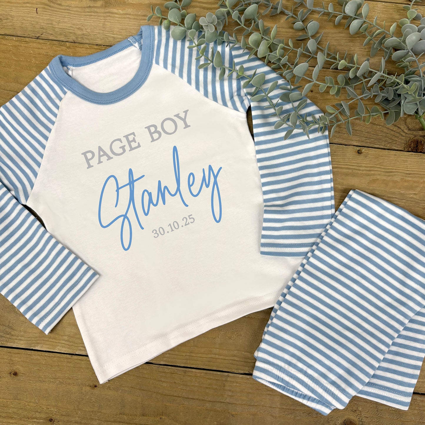 Children's Personalised Pyjamas - Page Boy