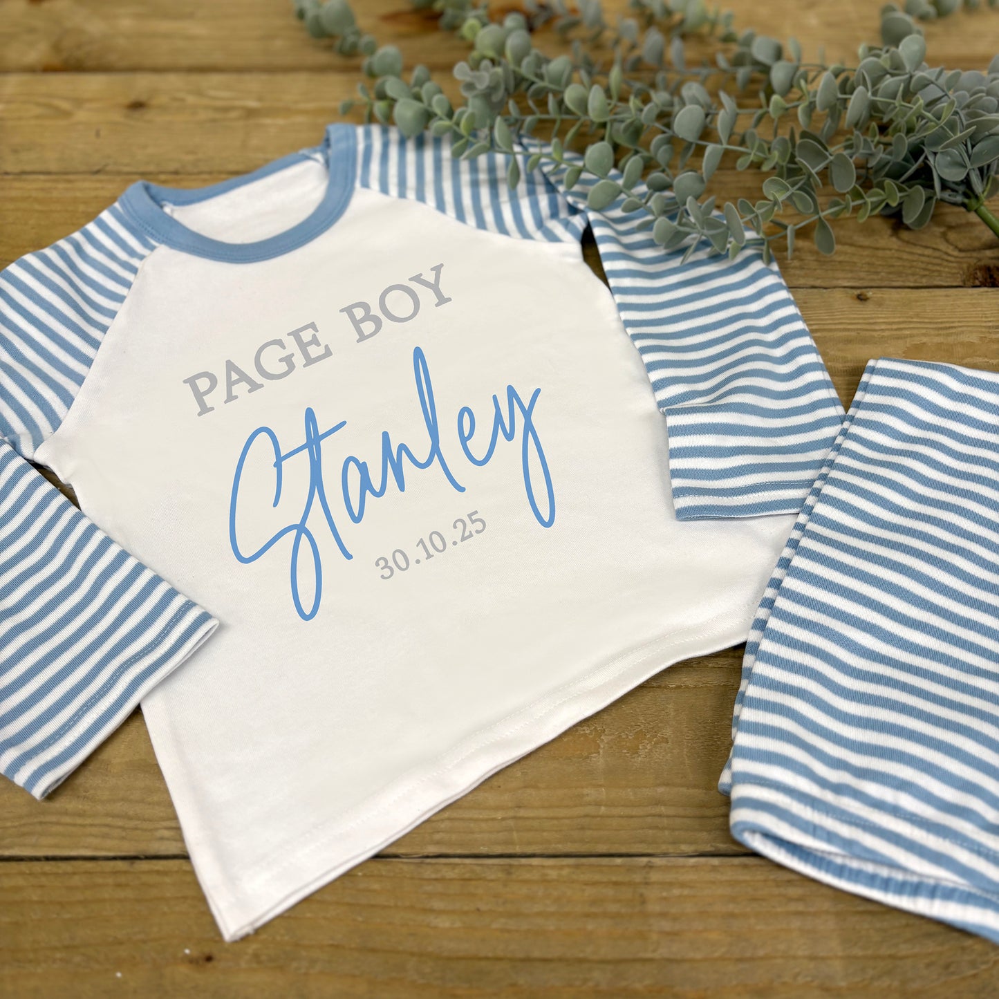 Children's Personalised Pyjamas - Page Boy