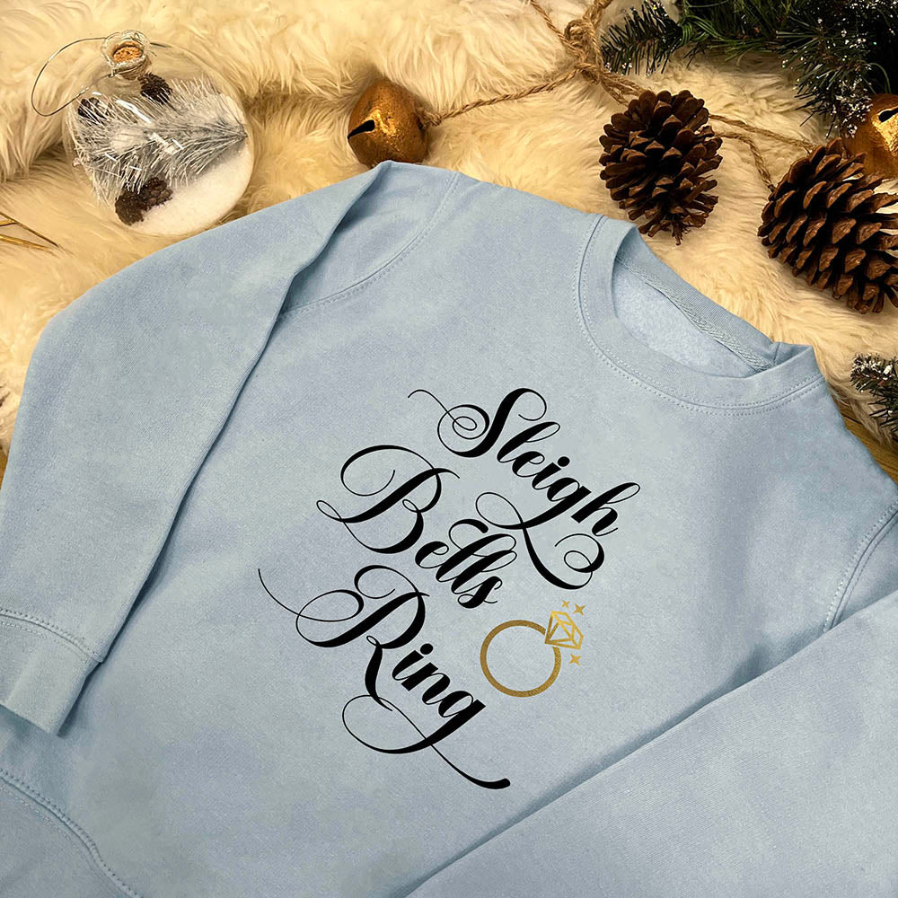 Bride To Be Christmas Jumper – Sleigh Bells Ring