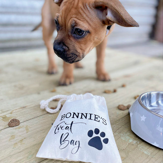 Personalised Dog Treat Bag