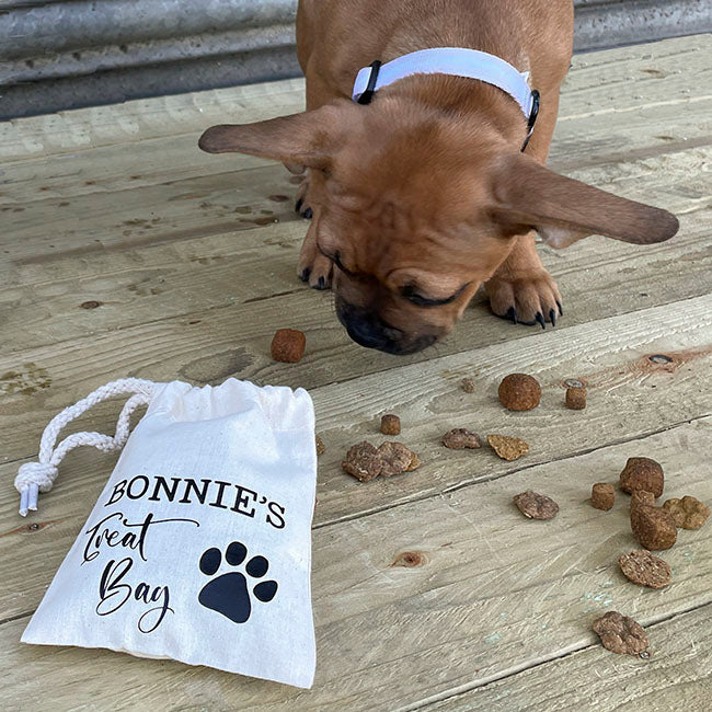 Personalised Dog Treat Bag