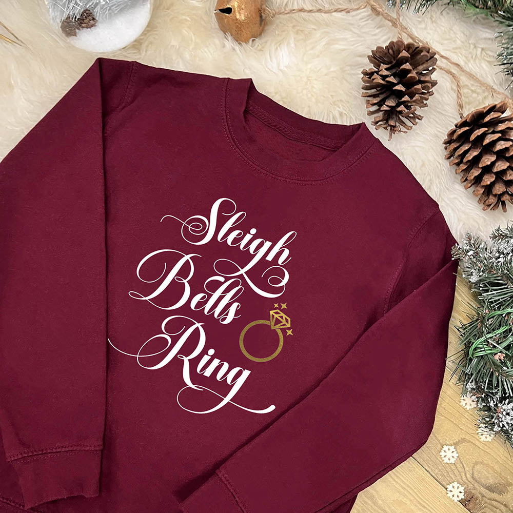 Bride To Be Christmas Jumper – Sleigh Bells Ring