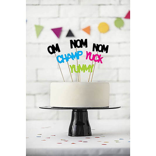 Monster Party Cake Topper Kit