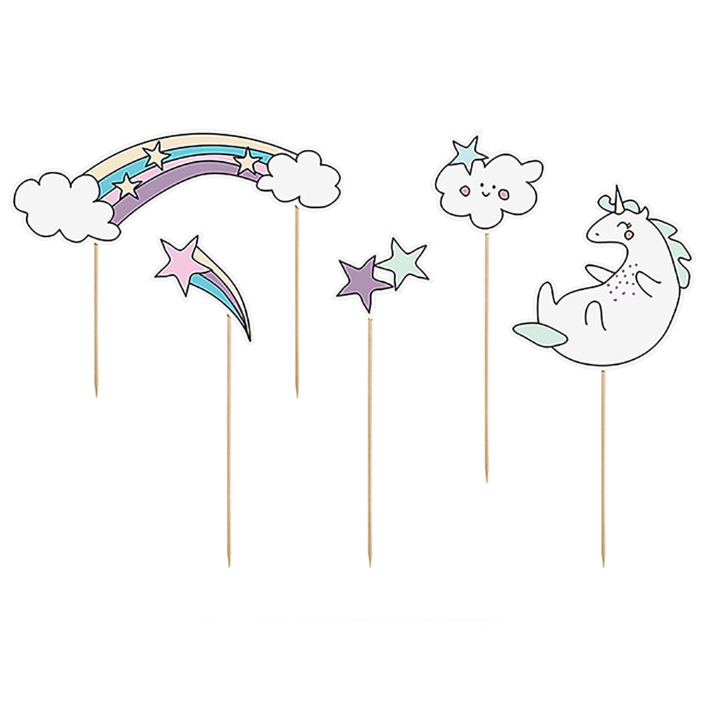 Unicorn Party Cake Topper