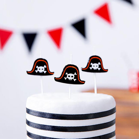 Pirate Party Candles